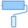 icons8-paint-roller-100 | Trinity Properties Paint Roller Icon